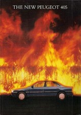Peugeot 405 Saloon 1988 UK