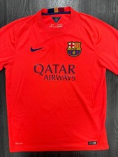 Original Authentic Nike Barcelona FC 2014/2015 Away Shirt Mens Large