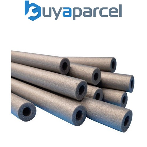 Grey foam pipe insulation - foam,