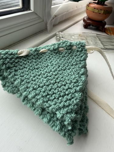 Handmade knitted bunting - handmade, –