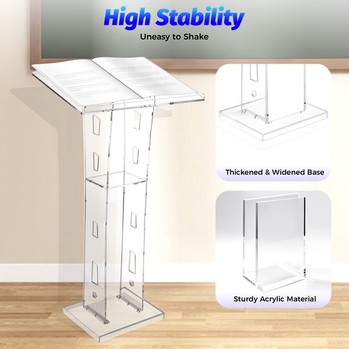 Podium curved pedestal church - pedestal,
