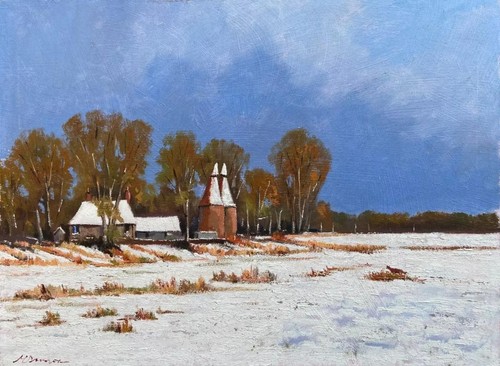 Kent oast houses fox - oast, &