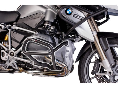 Puig engine guards crash - engine,