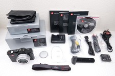 LEICA D-LUX 6 DIGITAL CAMERA - GLOSSY BLACK / SILVER EDITION + GRIP - BOXED