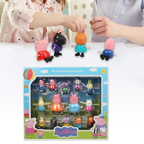Peppa pig 14pcs plastic - 14pcs,