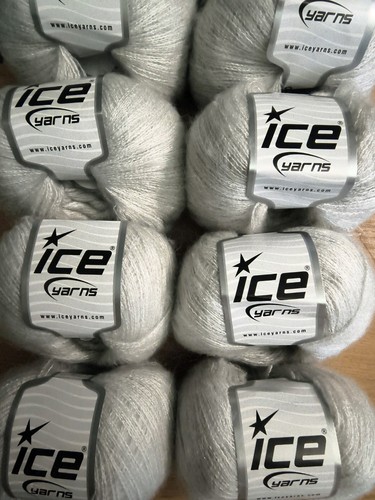 Wool yarn ice - &,