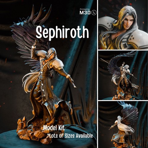 Sephiroth 3d - sephiroth, 1:9,