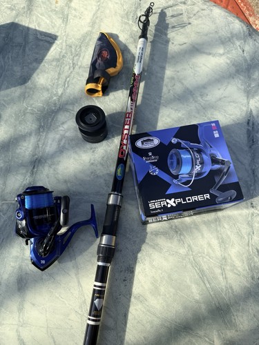 Fishing telescopic beachcaster - telescopic,
