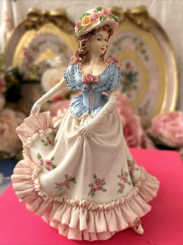 Vintage regency fine art lady - fine,