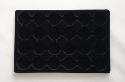 Black coin tray - coin, with
