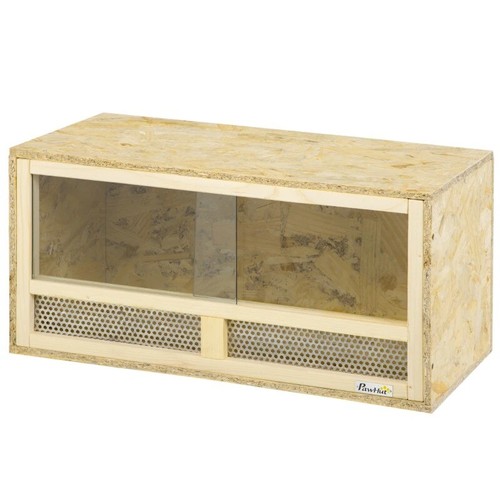 Pawhut 60cm reptile terrarium - pawhut,