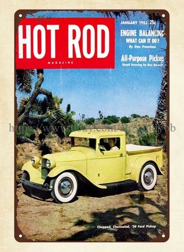 Hot rod magazine - magazine, 1952