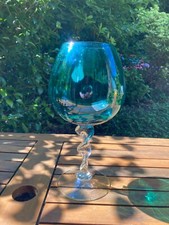 Vtg Large Empoli Balloon Glass
