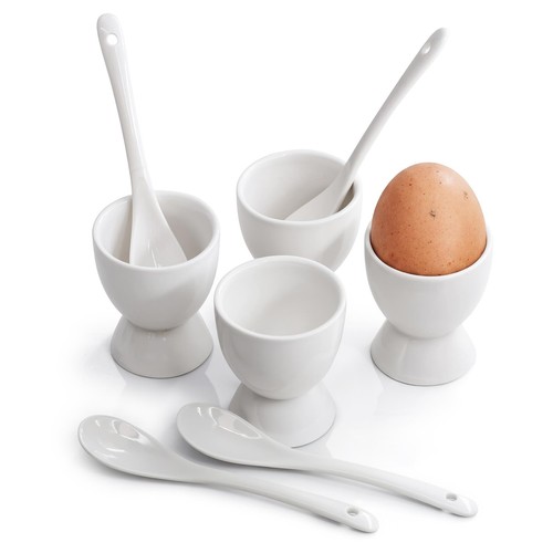 Porcelain egg holder - egg, set