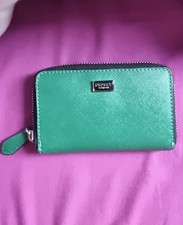 Osprey leather wallet green