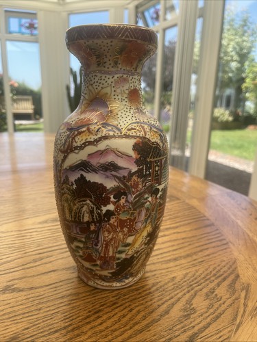 Vintage japanese vase hand - japanese,