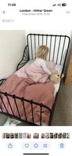 IKEA Minnen Kids Extendable Bed and Mattress