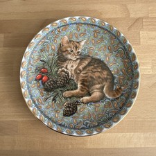 Collector's Plate Lesley Anne Ivory - Meet My Kittens - Blossom