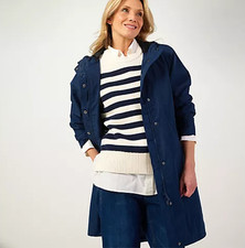 Centigrade Waterproof Hooded Parka Coat taupe brand new tags size large QVC