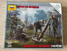 Zvezda german 120mm - zvezda, 1:72