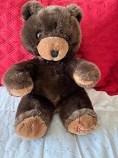 Harrods Christmas Bear 1990 Foot Dated Teddy Bear 32cm standard bear