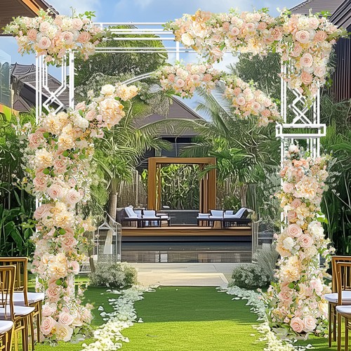 Heavy duty metal garden arch - duty,