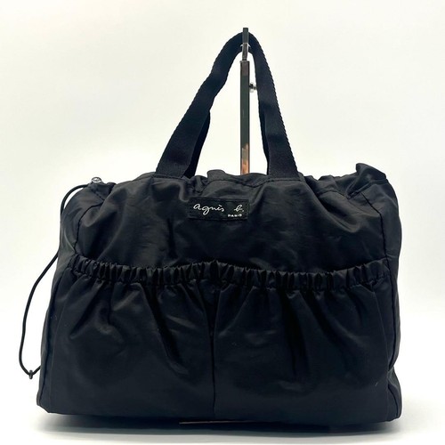 Agnes mini nylon tote bag - b,