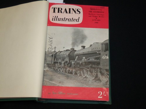 1960 trains illustrated - trains,