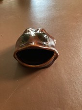 Superb Vintage Denmead Pottery Sponge Frog