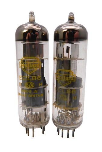 Matched pair mullard ecl86 - pair,