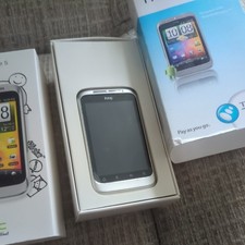 HTC Wildfire S A510e - Smartphone Mobile (Tesco mobile ) White Silver