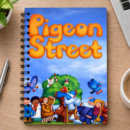 Pigeon street show notebook - show,