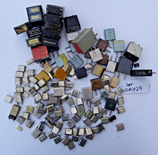 50+ Joblot Vintage CRYSTALS WIRELESS/RECEIVER/RADIO MOD Navy Marconi GEC xtal