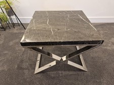 Kesterport Selina DFS Marble Side Table, immaculate condition
