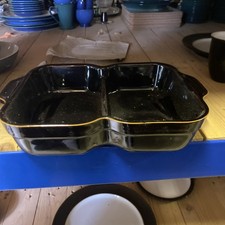 Denby Merlot Divided Veg Dish