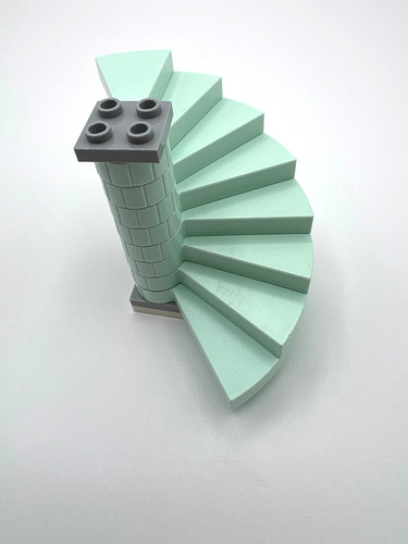 Lego spiral staircase - lego, 8