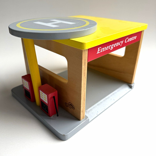 Wooden emergency centre - wooden,