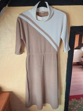Beige and cream dress, size