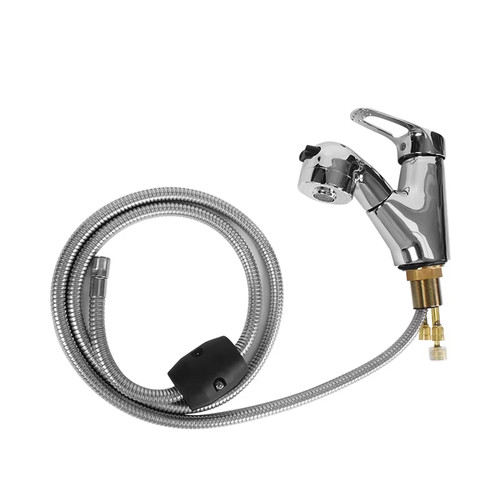 Chrome stainless steel mixer - steel,