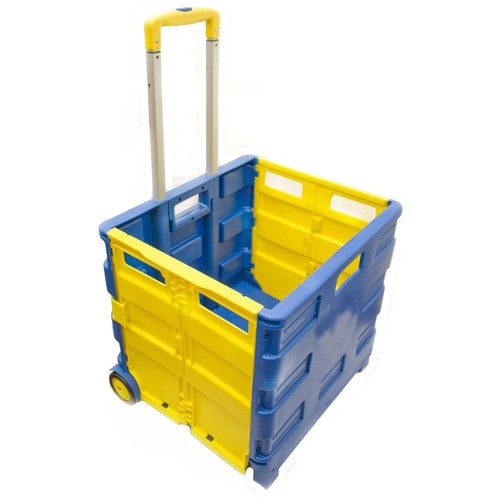 Folding shopping trolley - shopping, cart