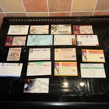 Manchester United Ticket Stubs