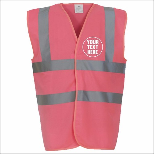 Personalised vis safety - personalised, hi-vis