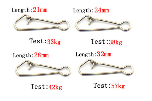 Fishing hooked snap links for - hooked,