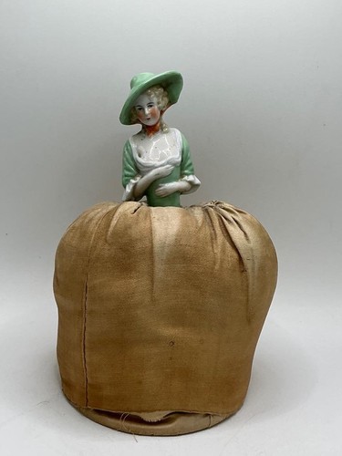 Vintage half crinoline lady - half,