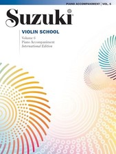 Suzuki Violin School 6 - Piano