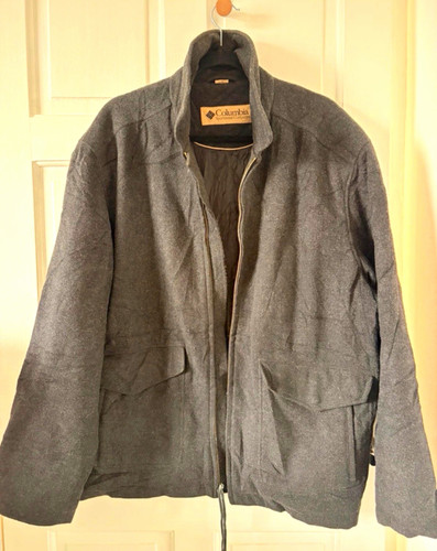 Columbia men grey smart coat - men's,