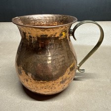 Hammered Copper With Brass