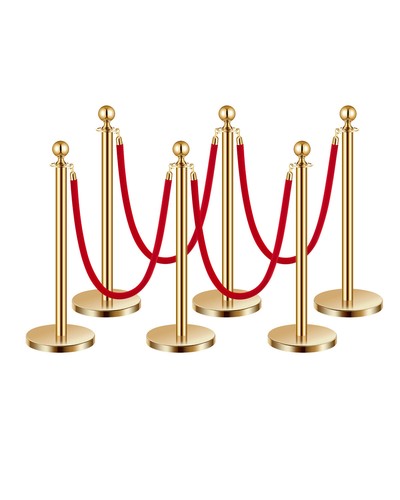 Uimoso pcs gold stanchion - pcs,