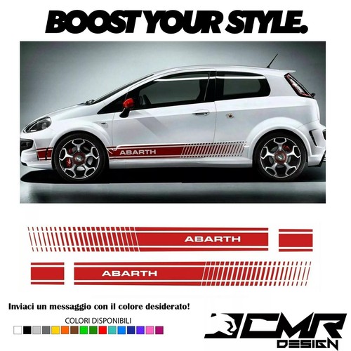 Stickers bands side fiat - stickers,