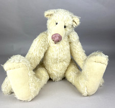 Large Blossom Bears Artist Teddy Bear - Yellow Mohair - 52cm